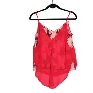 NWT Express Floral Double Layer Cami